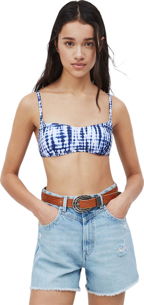 Pepe Jeans Anna Bikini Μπουστάκι Μπλε PLB10316 551 Skroutz gr