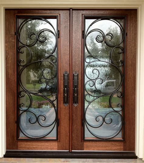 24 Iron Double Front Doors Concept