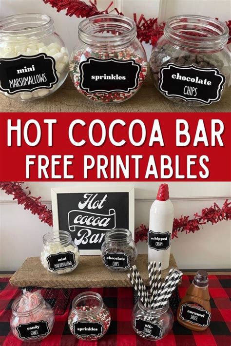 Hot Cocoa Bar Ideas For Your Holiday Party