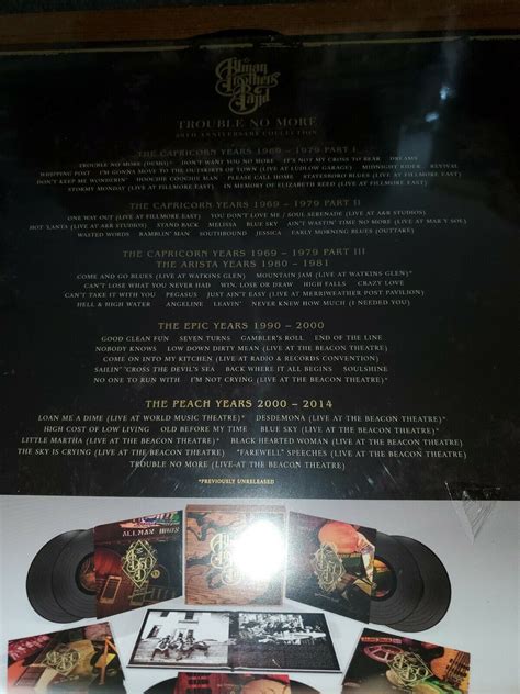 The Allman Brothers Band Trouble No More 50th Anniversary Collection 10 Lp Ltd Ebay