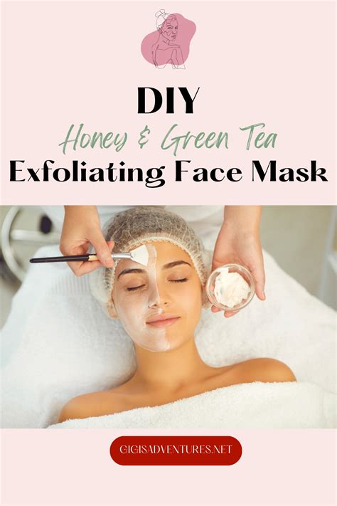 DIY Honey Green Tea Exfoliating Face Mask DIY Face Mask