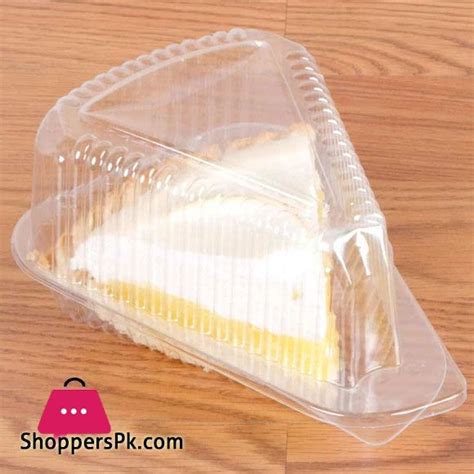 Disposable Triangle Serving Cake Slice Box Pack Of 100 Pcs In Pakistan