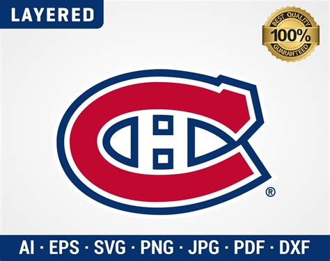 Montreal Canadiens Logo svg NHL Montreal Canadiens logo cut | Etsy