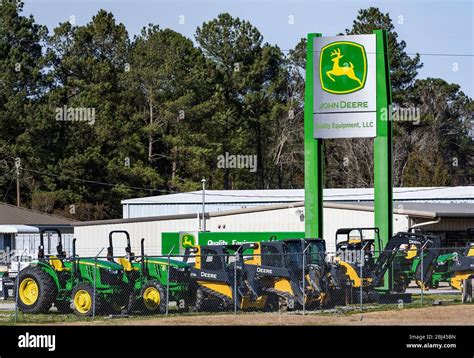 John Deere equipment dealership Stock Photo - Alamy