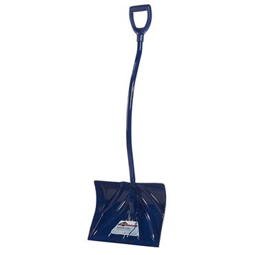 Snow Shovel 18″ Poly Ergonomic Handle