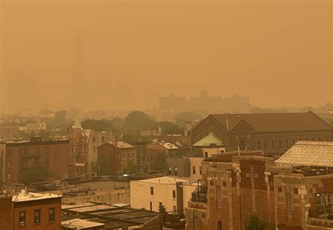 Canadian Wildfire Smoke Drifts Across The United States