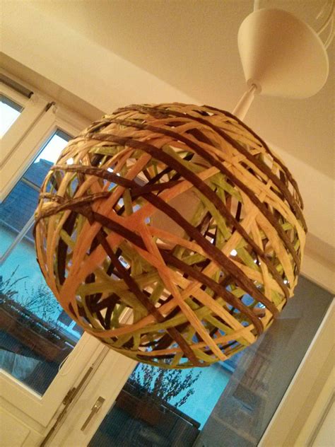 Diy Wie Du Eine Faden Lampe Perfekt Rund Hinbekommst Lampenschirm