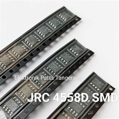 Jual JRC 4558D SMD IC JRC 4558D SMD IC JRC 4558 SMD TRANSISTOR IC JRC