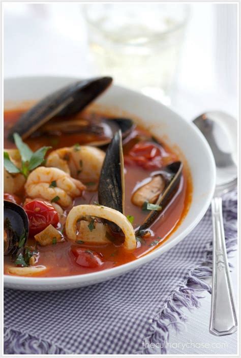 Seafood Soup - The Culinary Chase