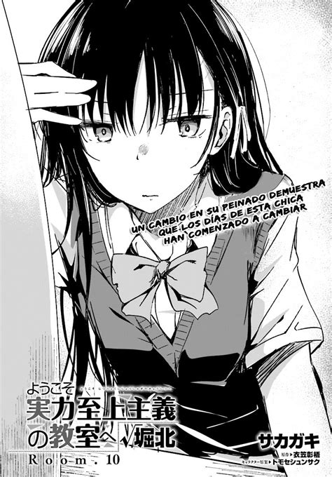 Youkoso Jitsuryoku Shijou Shugi No Kyoushitsu E √horikita Capítulo 10