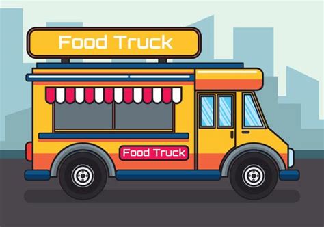 Food Truck Vector Art, Icons, and Graphics for Free Download