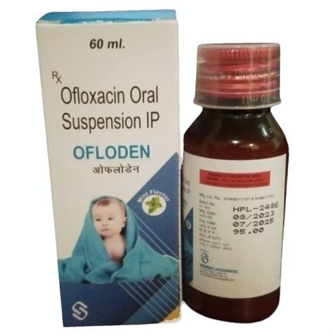 Ofloxacin Oral Suspension Ip Mg At Rs Box Pharmaceutical Syrup