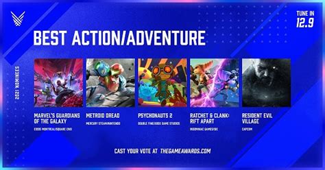 The Game Awards 2021 Nominees Are In Cast Your Votes Gamerbraves