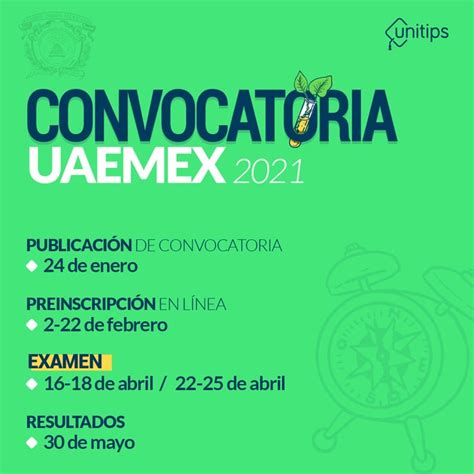 Convocatoria Uaemex 2021