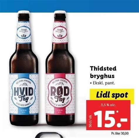 Thisted Bryghus Tilbud Hos Lidl