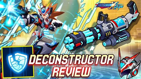 Mega Man X Dive The Deconstructor Review Melhor Metralhadora Do Jogo E