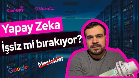 ChatGPT ve Yapay Zeka Meslekleri Bitirecek mi Yazılımcılar işsiz mi