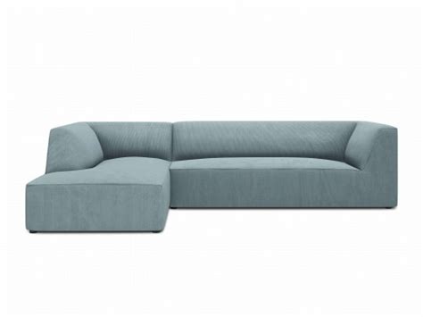 Sofa Naro Na Ruby Jasno Niebieski Sztruks Design Town