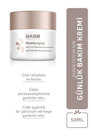 Babe Healthyaging Multi Action Cream For Mature Skin Ml Farma Ucuz