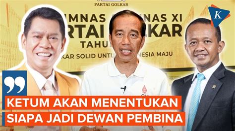 Bahlil Resmi Jadi Ketum Golkar Punya Wewenang Tunjuk Dewan Pembina