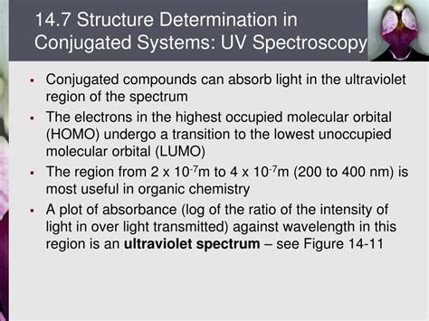 Ppt Chapter 14 Conjugated Compounds And Ultraviolet Spectroscopy Powerpoint Presentation Id