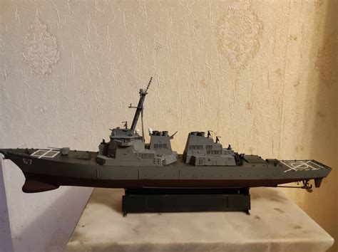 USS Arleigh Burke-class Destroyer Ship | Etsy