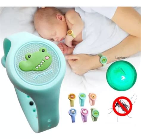 Rel Gio Repelente Infantil Led Anti Picada De Mosquitos Mercadolivre