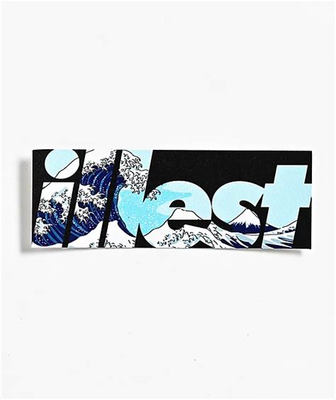 Illest Wave Sticker Zumiez
