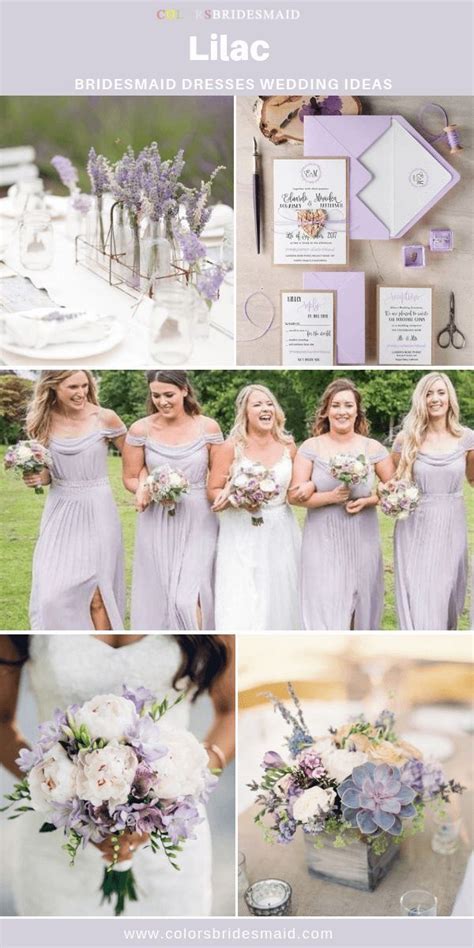 Pin By Lizagr On Ideas Decoraci N Bodas Lilac Bridesmaid Dresses