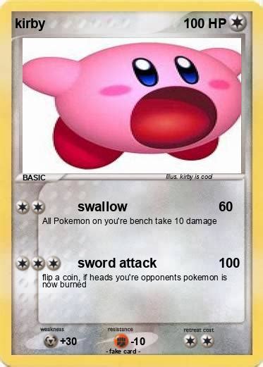 Pokémon Kirby 6451 6451 Swallow My Pokemon Card