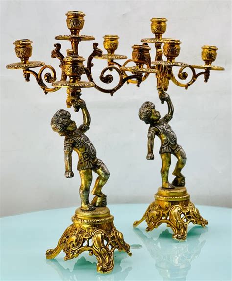 Candelabra Large Mythological Chandeliers Neoclassical Catawiki