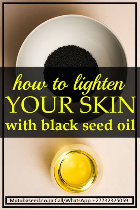 Black seed oil for face