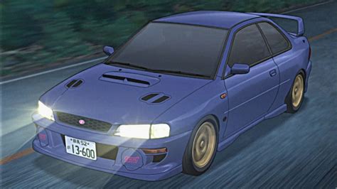 Subaru Impreza B Sti Bunta Fujiwara Initial D Car Subaru Impreza