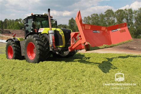 LU Piening Grasernte Mit Claas Xerion 5000 Farmworld Tv