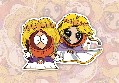 Princess Kenny, Anime Sticker - Etsy