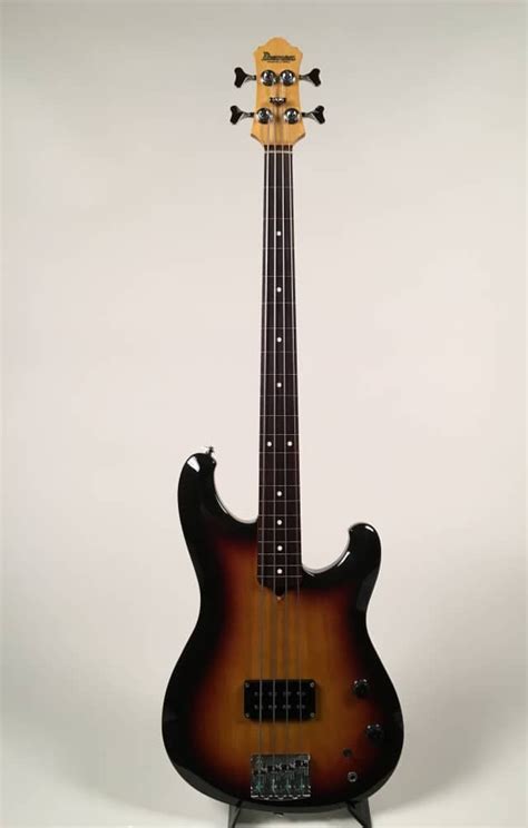 Super Rare 1983 Ibanez Roadstar Ii Deluxe Series Sunburst Rb840 Fretless Bass Guitars West