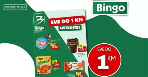 Bingo SVE DO 1 KM sniženje do 25 2 2024 ustedite ba