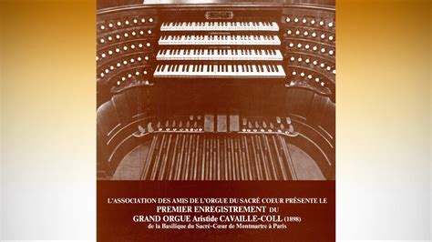 Daniel Roth at the magnificent Cavaillé Coll organ of Sacré Cœur de