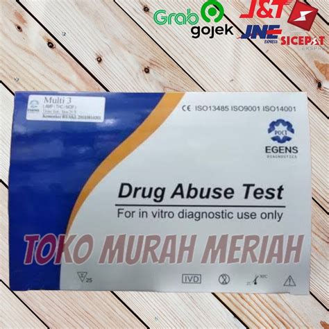 Jual Egens Multi Panel Drugs Tes Isi Alat Test Narkoba Parameter