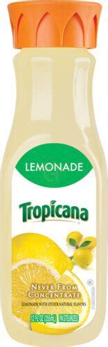 Tropicana Original Lemonade 12oz 11oz Kappys Fine Wines And Spirits