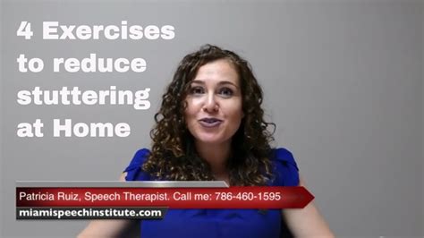 Exercises To Reduce Stuttering At Home Youtube