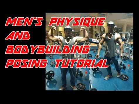 Men S Physique Posing How To Bodybuilding Posing Tutorial YouTube