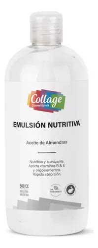 Emulsion Nutritiva Aceite Almendras Collage X Ml Mercadolibre