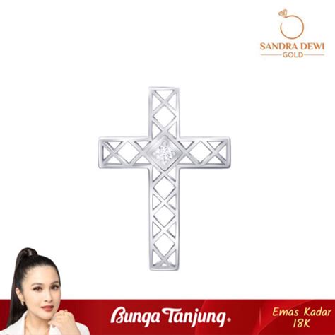 Promo Liontin Holy Grace B Sandra Dewi Emas K Bunga Tanjung