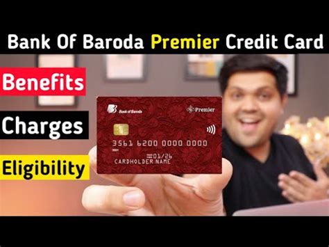 Bank Of Baroda Premier Credit Card Full Details Review Benefit