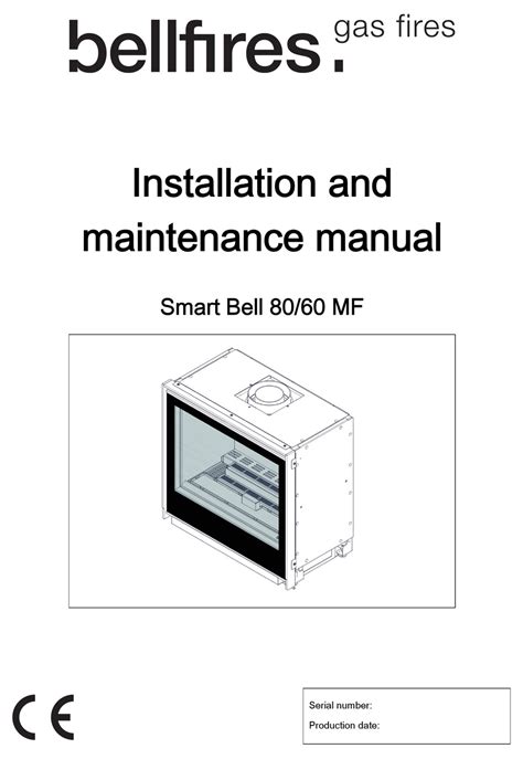 BELLFIRES SMART BELL 80 MF INSTALLATION AND MAINTENANCE MANUAL Pdf