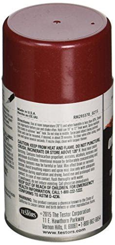 Testors 1838mt 3 Oz Lacquer Spray Gloss Paint Mythical Maroon Resin