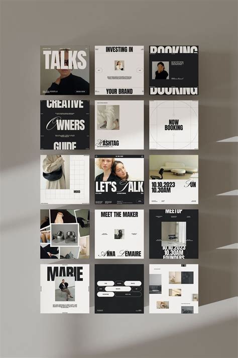 Haus Social Media Kit II in 2022 | Instagram branding ideas, Media kit ...