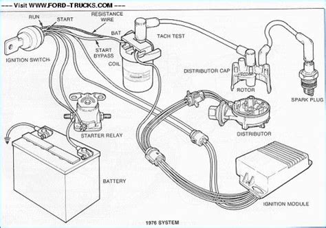 Ford F Distributor Diagram