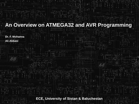 Pdf An Overview On Atmega And Avr Programming Dokumen Tips